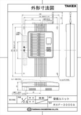 RXF-3000A 多チャンネル受信ユニット ビルや施設・学校など大規模物件に対応 4周波切替対応型 TAKEX 竹中エンジニアリング セキュリティストア Security Store