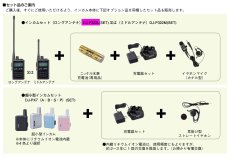 DJ-P322M(SET) インカムセット（ミドルアンテナ） TAKEX 竹中エンジニアリング TAKEX 竹中エンジニアリング セキュリティストア 【Security Store】