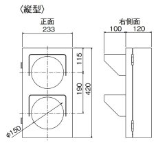 DST-200 高輝度LED型信号灯 AC200V TAKEX 竹中エンジニアリング セキュリティストア Security Store