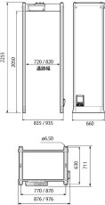 HI-PE-W_Plus ゲート型金属探知器 CEIAシリーズ/標準型 】 TAKEX 竹中エンジニアリング TAKEX 竹中エンジニアリング セキュリティストア 【Security Store】