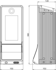 N8770-0333 顔認証端末 NeoFace Access Control TAKEX 竹中エンジニアリング セキュリティストア Security Store