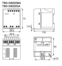 TBD-DB202SA バリア・センサー・システム 2チャンネル TAKEX 竹中エンジニアリング TAKEX 竹中エンジニアリング セキュリティストア 【Security Store】