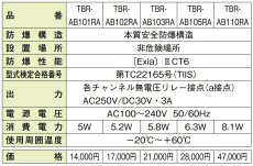 TBR-AB102RA バリア・リレー・システム  2チャンネル TAKEX 竹中エンジニアリング TAKEX 竹中エンジニアリング セキュリティストア 【Security Store】