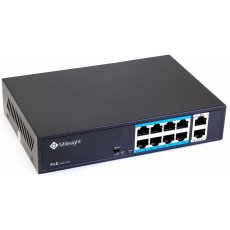 Milesight MS-S0208-EL | 8ポート PoEスイッチ（2ギガビットアップリンク・最大120W） | Security Store