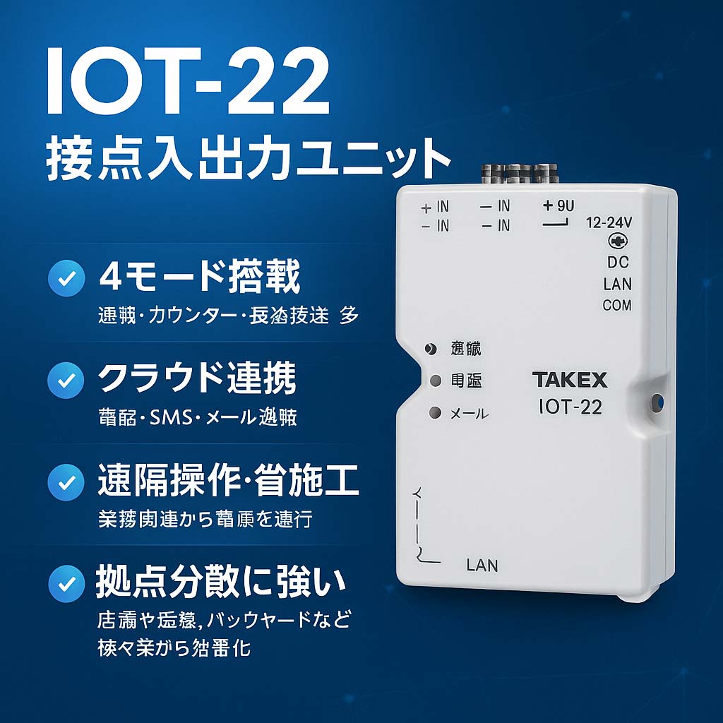 IOT 接点入出力ユニット