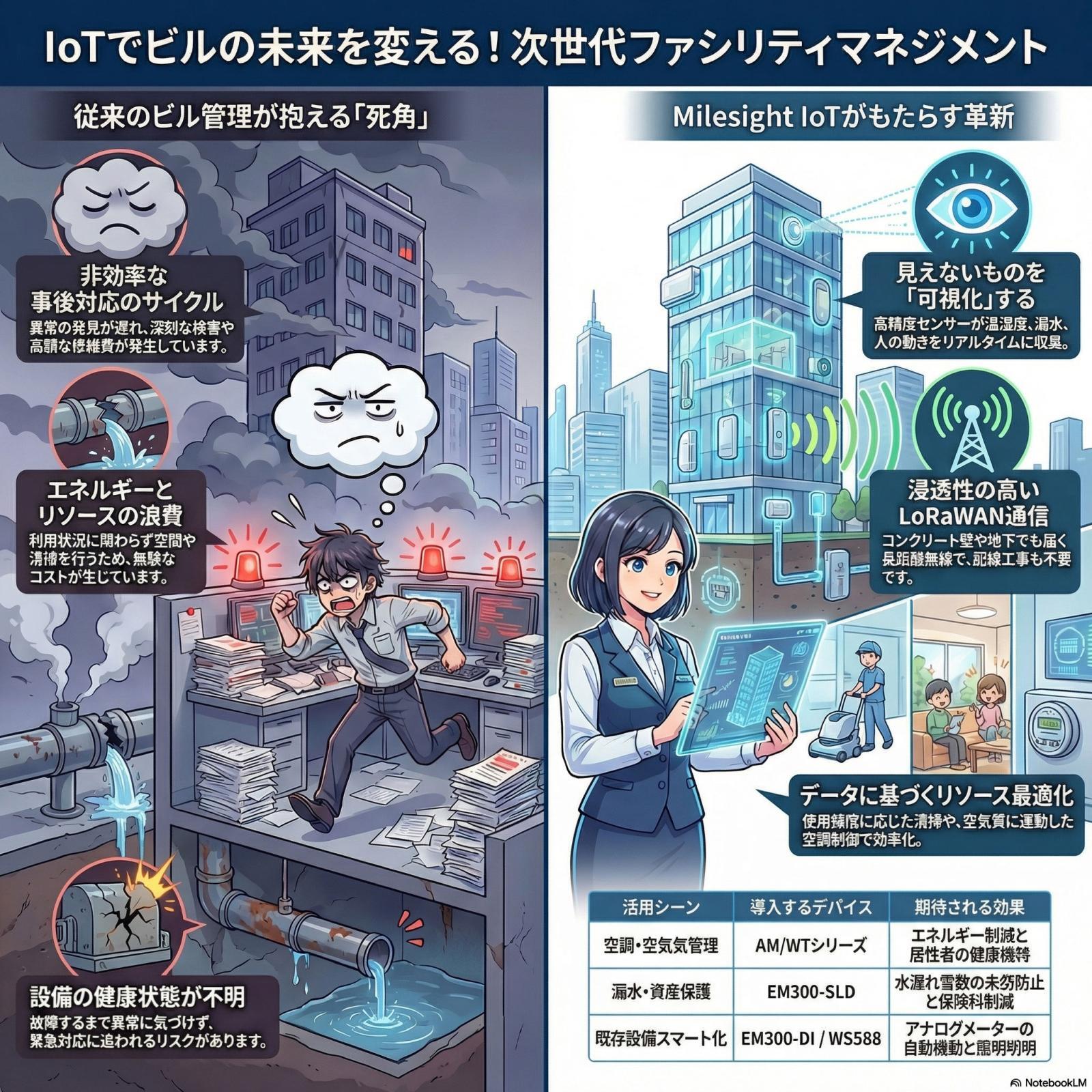 Milesight IoTによるファシリティ マネジメントの未来
