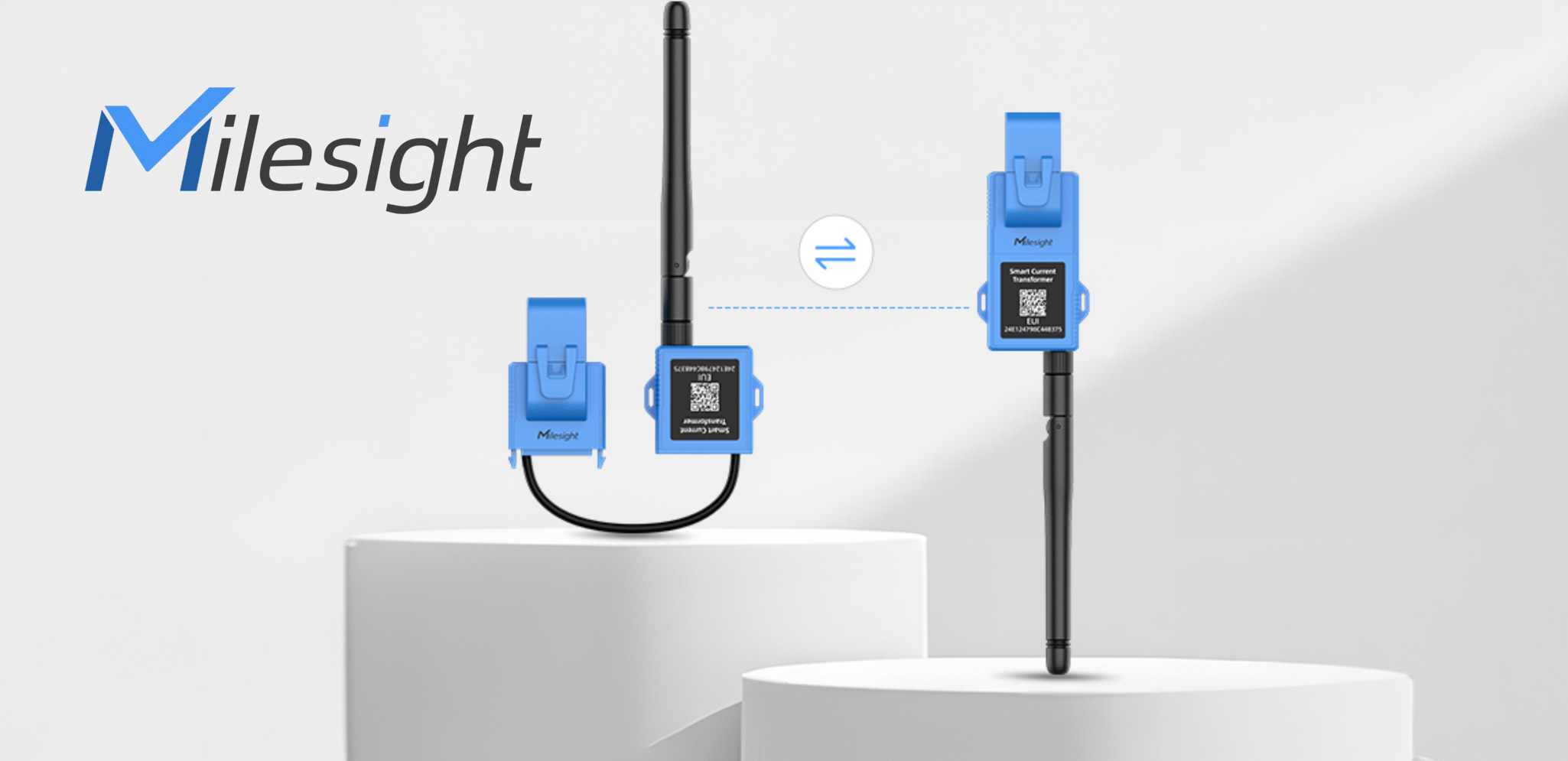CT101 スマート電流センサー。小型クランプ式で個別機器の電力監視に最適