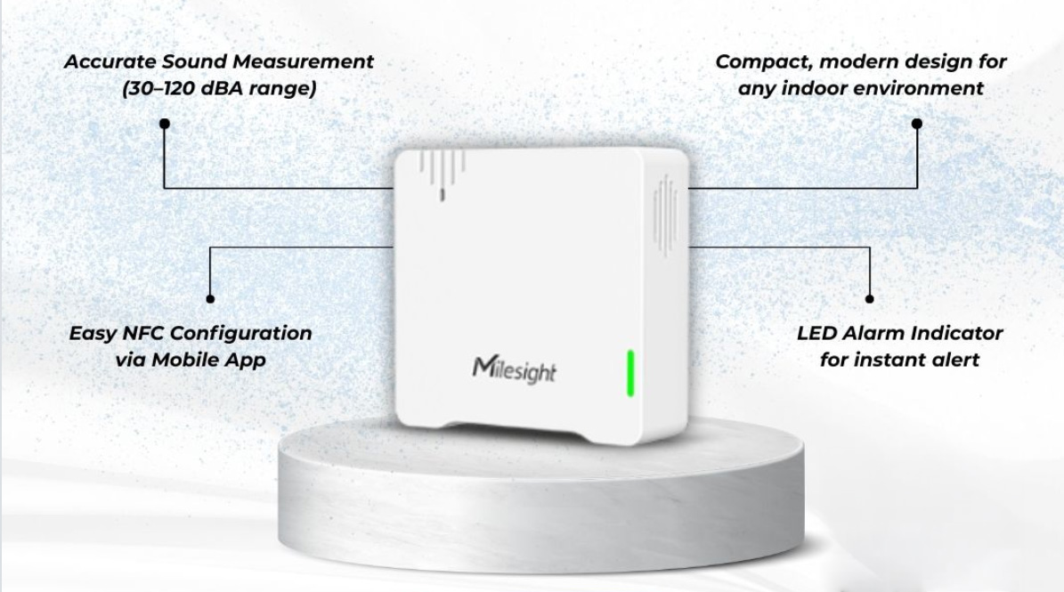 WS302 騒音レベルセンサーの製品イメージ