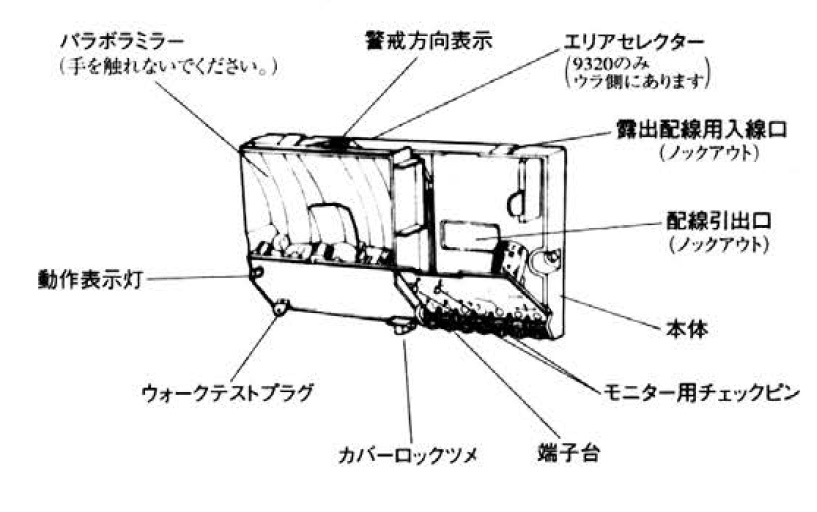 PA-9340 パッシブセンサー ロングエリア