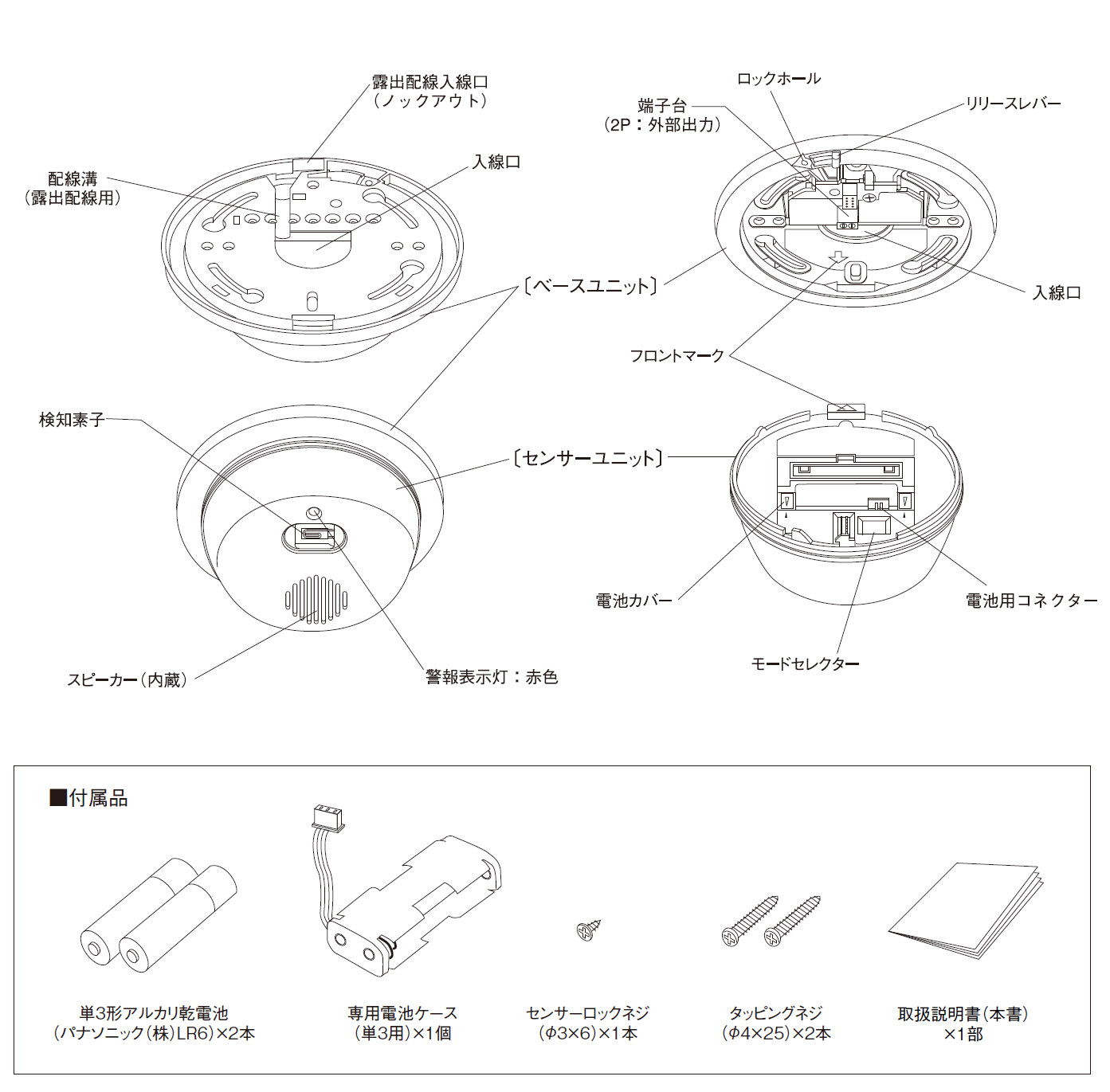 FWS-3000 放火監視センサー