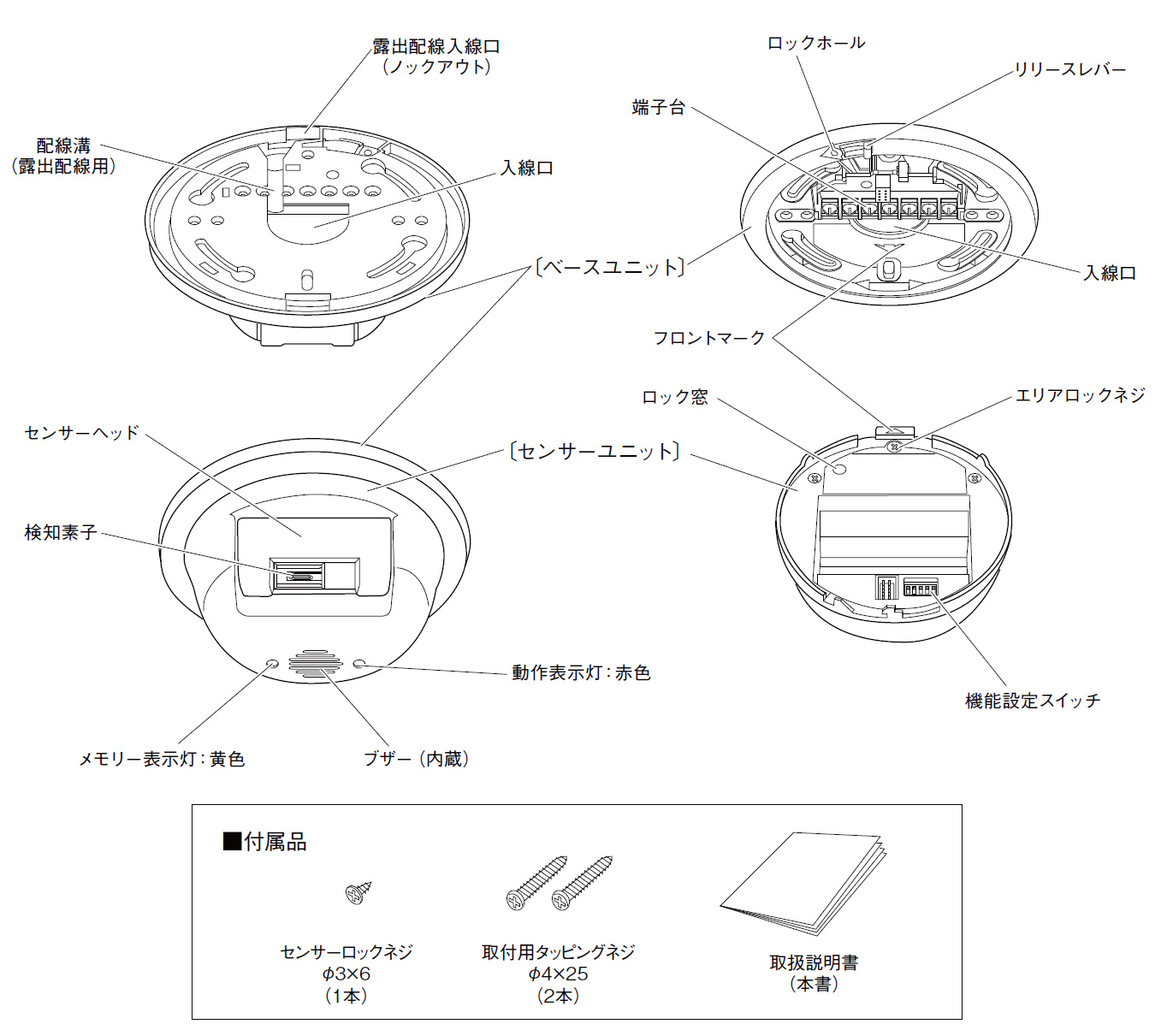 FS-2000(B) 炎センサー 製品画像