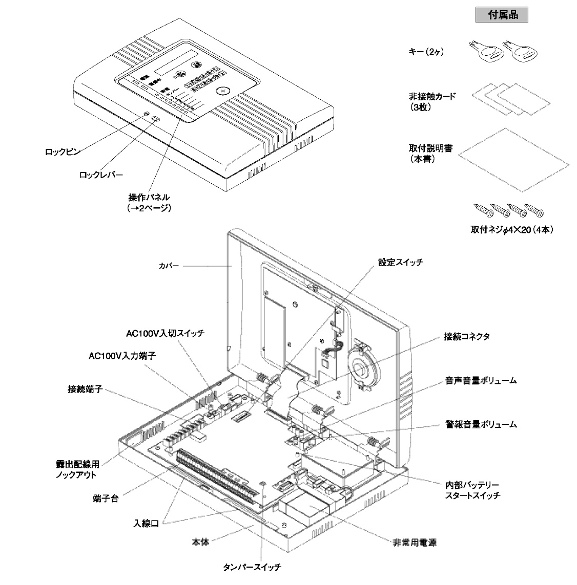 ID履歴イベントメモリー付コントローラ C-706