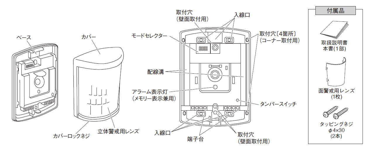 PA-470A パッシブセンサーの製品画像