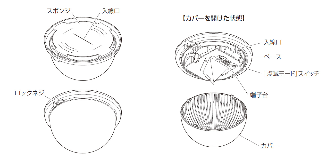 LEDフラッシュライト LF-D12R 製品画像