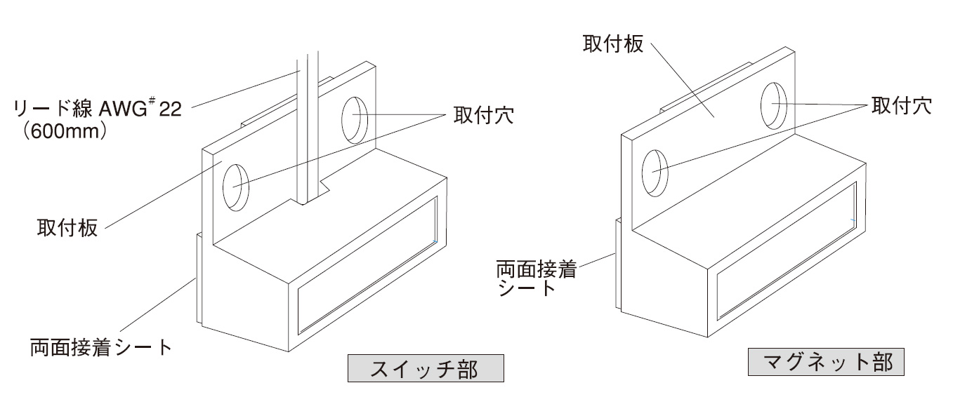 小型マグネットスイッチ AMS-10C