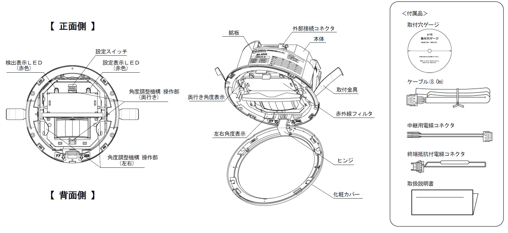DA-4000 光線式アクティブセンサー 製品画像
