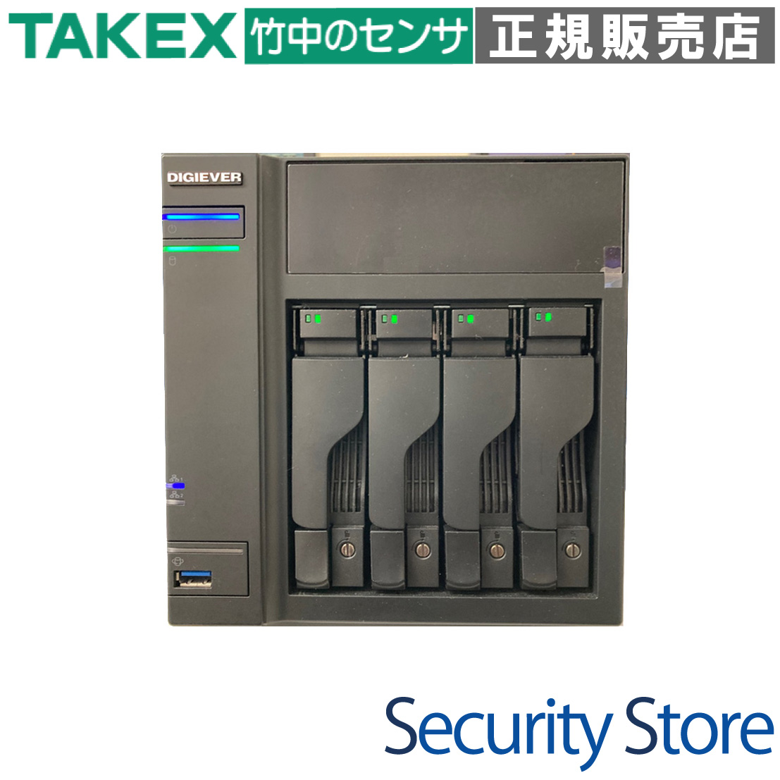 16ch ネットワークレコーダー HDD最大4台 TAKEX 竹中エンジニアリング