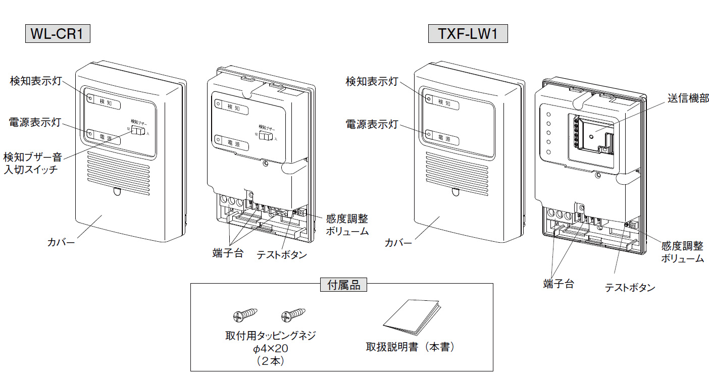 漏水センサ制御器 WL-CR1