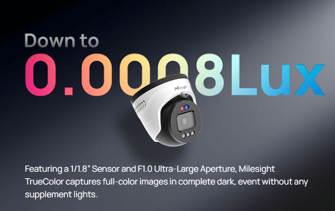 完全な暗闇をフルカラーで捉えるTrueColor技術